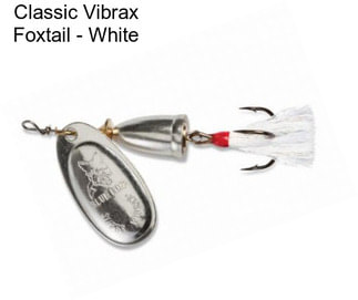 Classic Vibrax Foxtail - White