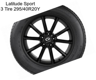 Latitude Sport 3 Tire 295/40R20Y