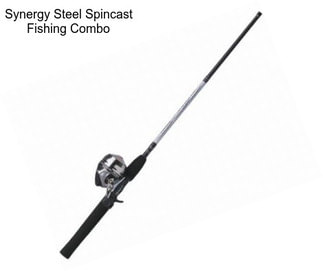 Synergy Steel Spincast Fishing Combo