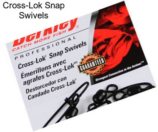 Cross-Lok Snap Swivels