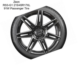 Zeon RS3-G1 215/45R17XL 91W Passenger Tire