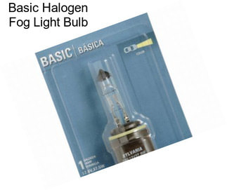 Basic Halogen Fog Light Bulb