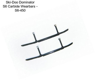 Ski-Doo Dominator S6 Carbide Wearbars - S6-450