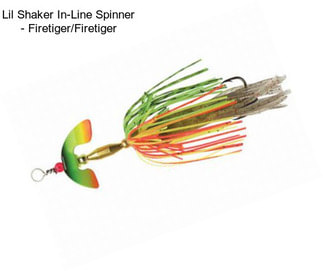 Lil Shaker In-Line Spinner - Firetiger/Firetiger