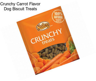 Crunchy Carrot Flavor Dog Biscuit Treats