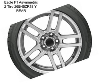 Eagle F1 Asymmetric 2 Tire 265/45ZR18 Y  REAR