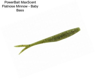 PowerBait MaxScent Flatnose Minnow - Baby Bass