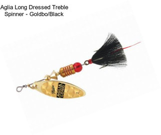 Aglia Long Dressed Treble Spinner - Goldbo/Black