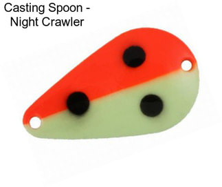Casting Spoon - Night Crawler