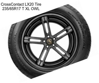 CrossContact LX20 Tire 235/65R17 T XL OWL