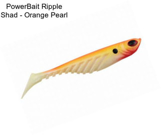 PowerBait Ripple Shad - Orange Pearl