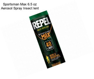 Sportsman Max 6.5 oz Aerosol Spray Insect lent