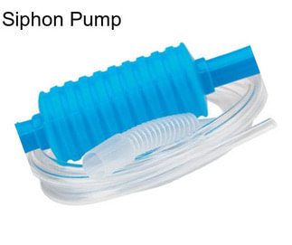 Siphon Pump