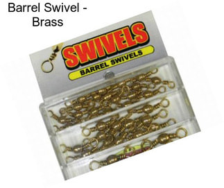 Barrel Swivel - Brass