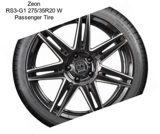 Zeon RS3-G1 275/35R20 W Passenger Tire