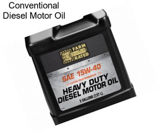 Conventional Diesel Motor Oil