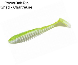 PowerBait Rib Shad - Chartreuse