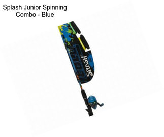 Splash Junior Spinning Combo - Blue