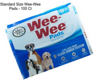 Standard Size Wee-Wee Pads - 100 Ct