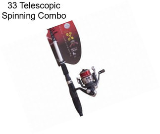 33 Telescopic Spinning Combo