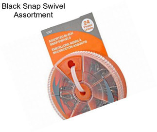 Black Snap Swivel Assortment