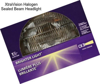 XtraVision Halogen Sealed Beam Headlight