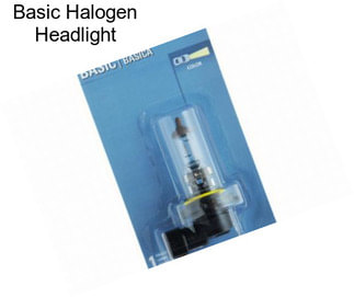 Basic Halogen Headlight