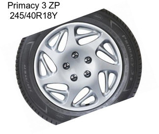 Primacy 3 ZP 245/40R18Y