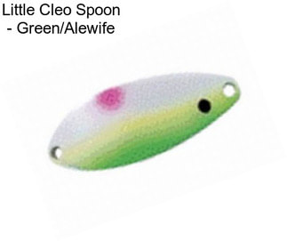 Little Cleo Spoon - Green/Alewife