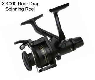 IX 4000 Rear Drag Spinning Reel