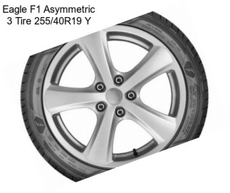 Eagle F1 Asymmetric 3 Tire 255/40R19 Y