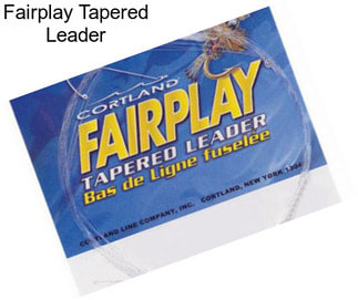 Fairplay Tapered Leader