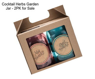 Cocktail Herbs Garden Jar - 2PK for Sale