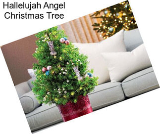Hallelujah Angel Christmas Tree