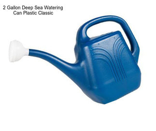 2 Gallon Deep Sea Watering Can Plastic Classic
