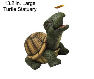 13.2 in. Large Turtle Statuary