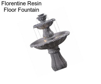 Florentine Resin Floor Fountain