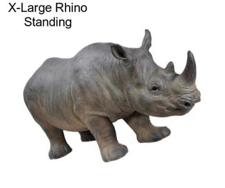 X-Large Rhino Standing