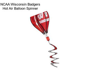 NCAA Wisconsin Badgers Hot Air Balloon Spinner