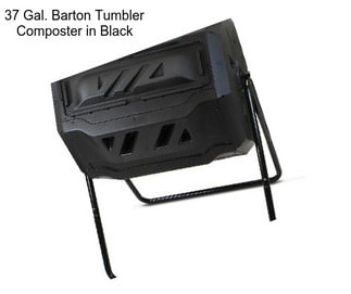 37 Gal. Barton Tumbler Composter in Black