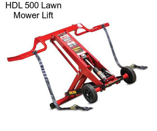 HDL 500 Lawn Mower Lift