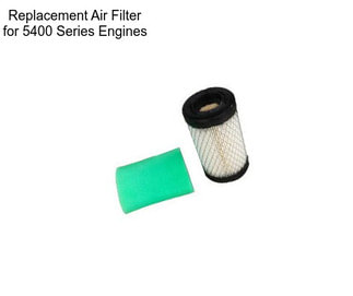 Replacement Air Filter for 5400 Series Engines