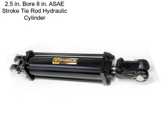 2.5 in. Bore 8 in. ASAE Stroke Tie Rod Hydraulic Cylinder