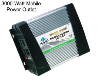 3000-Watt Mobile Power Outlet