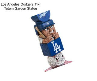 Los Angeles Dodgers Tiki Totem Garden Statue