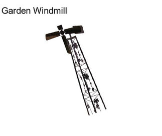 Garden Windmill