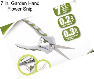 7 in. Garden Hand Flower Snip