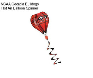 NCAA Georgia Bulldogs Hot Air Balloon Spinner