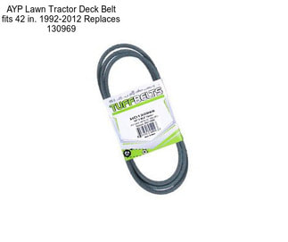 AYP Lawn Tractor Deck Belt fits 42 in. 1992-2012 Replaces 130969