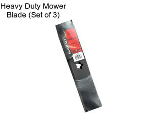 Heavy Duty Mower Blade (Set of 3)